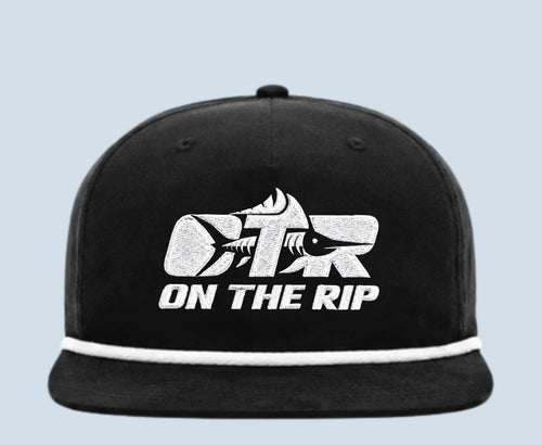 OTR On The Rip black snapback hat
