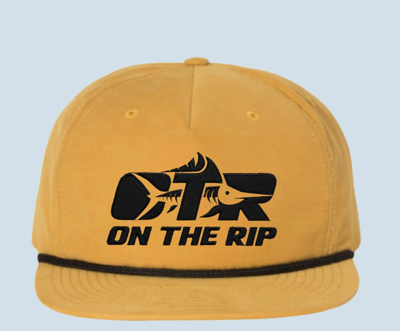 OTR On The Rip yellow snapback hat